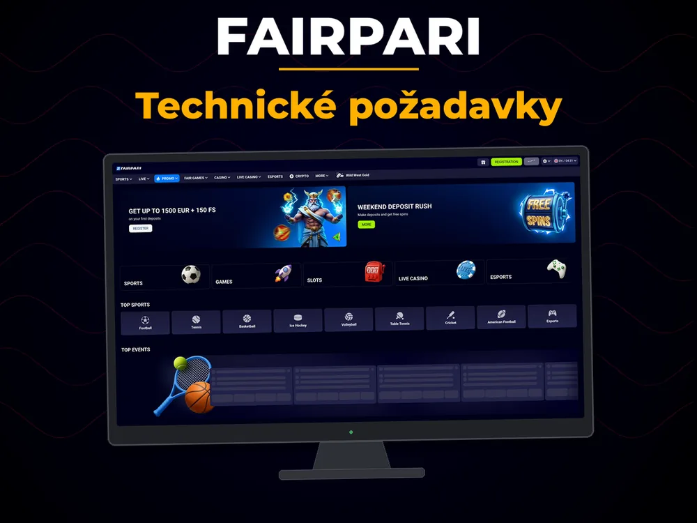 Fairpari - Technické požadavky